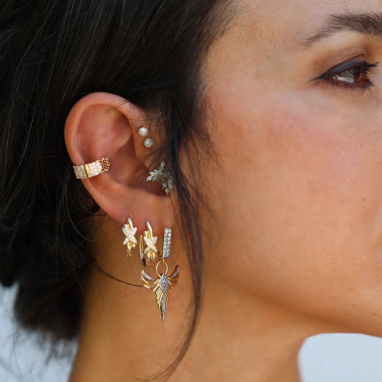 Meshline Ear Cuff