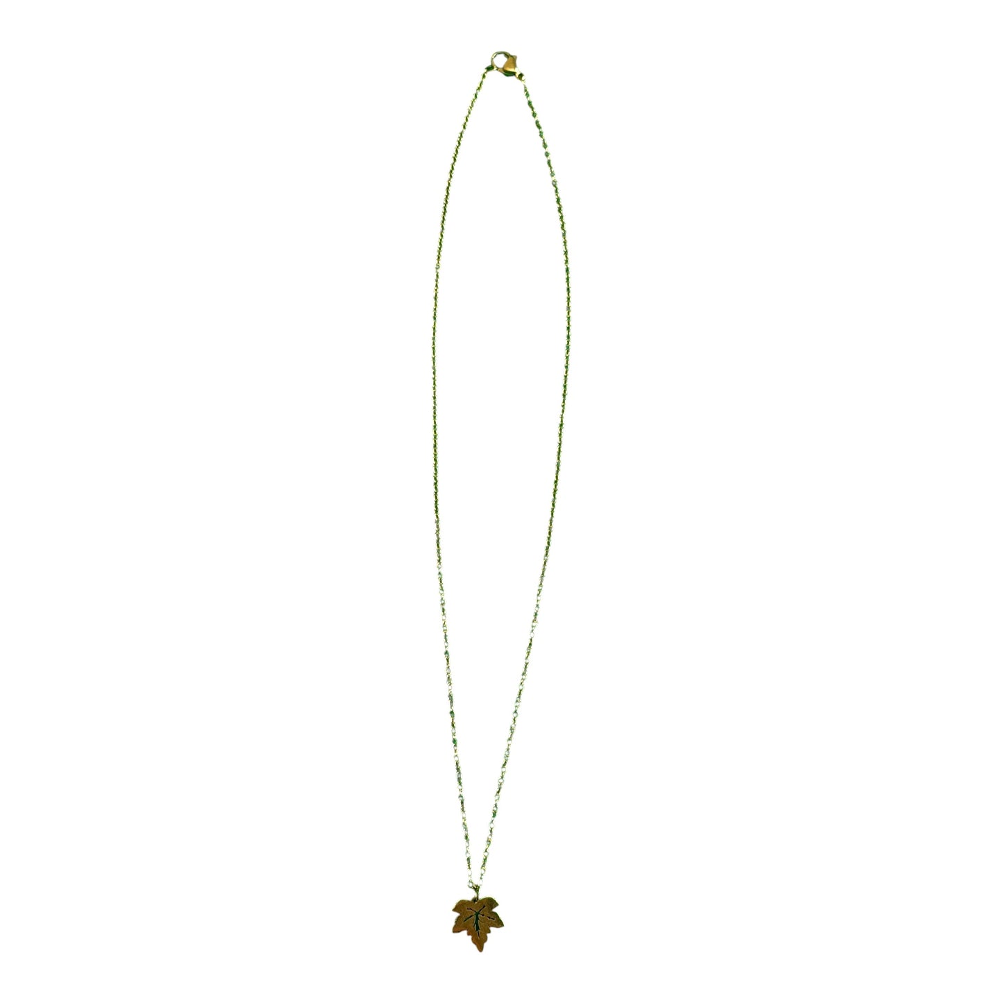Maple Charm Necklace