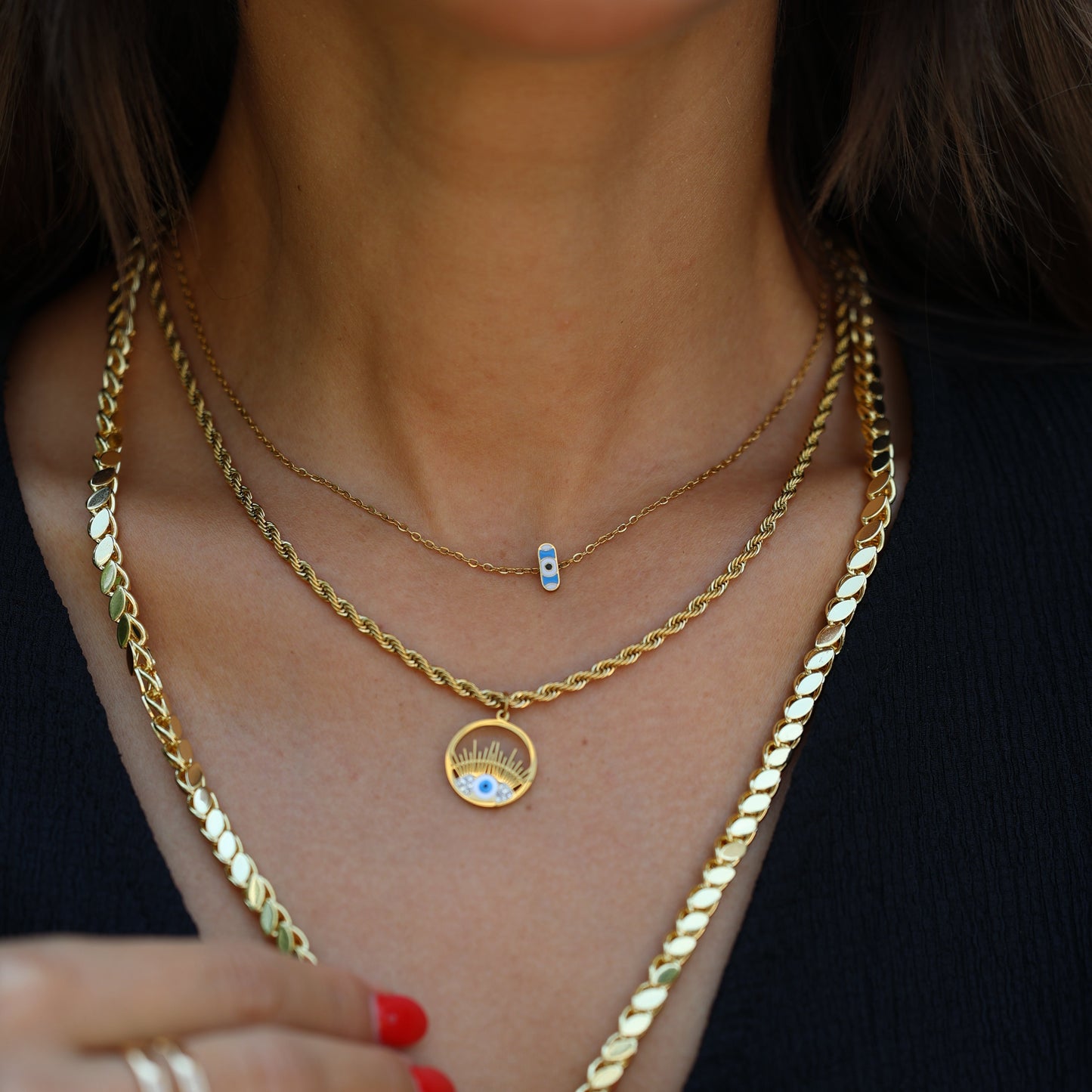Aurum Eye Necklace