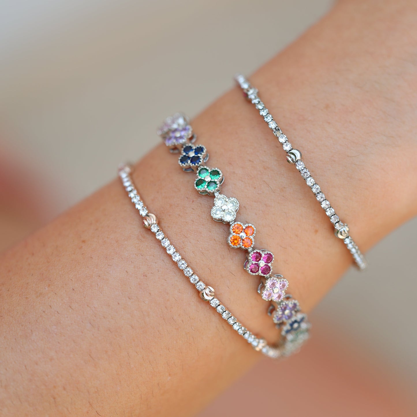 FlexiGleam Trio Bracelet Set