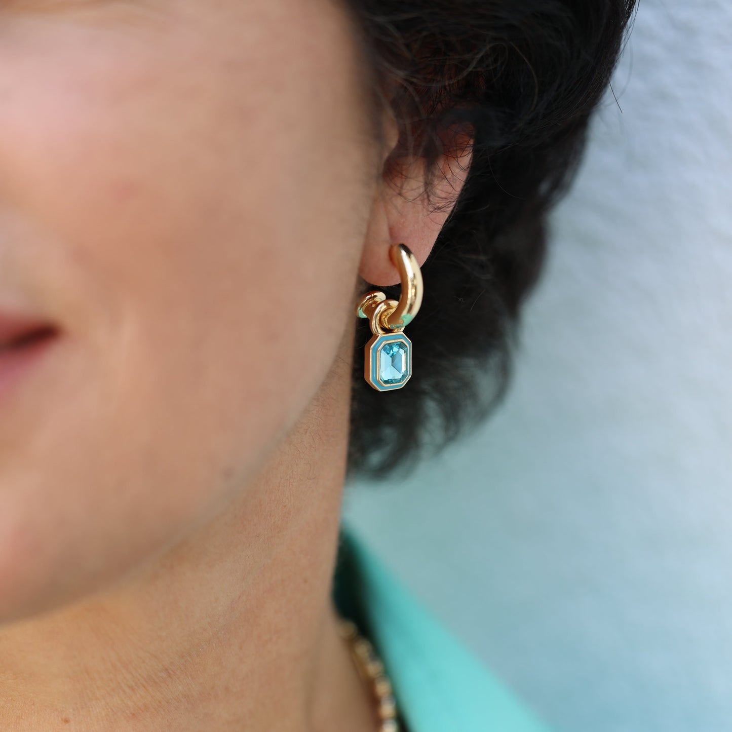 Azure Drop Earrings
