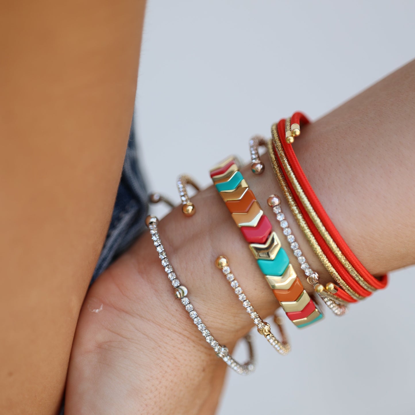 FlexiGleam Trio Bracelet Set