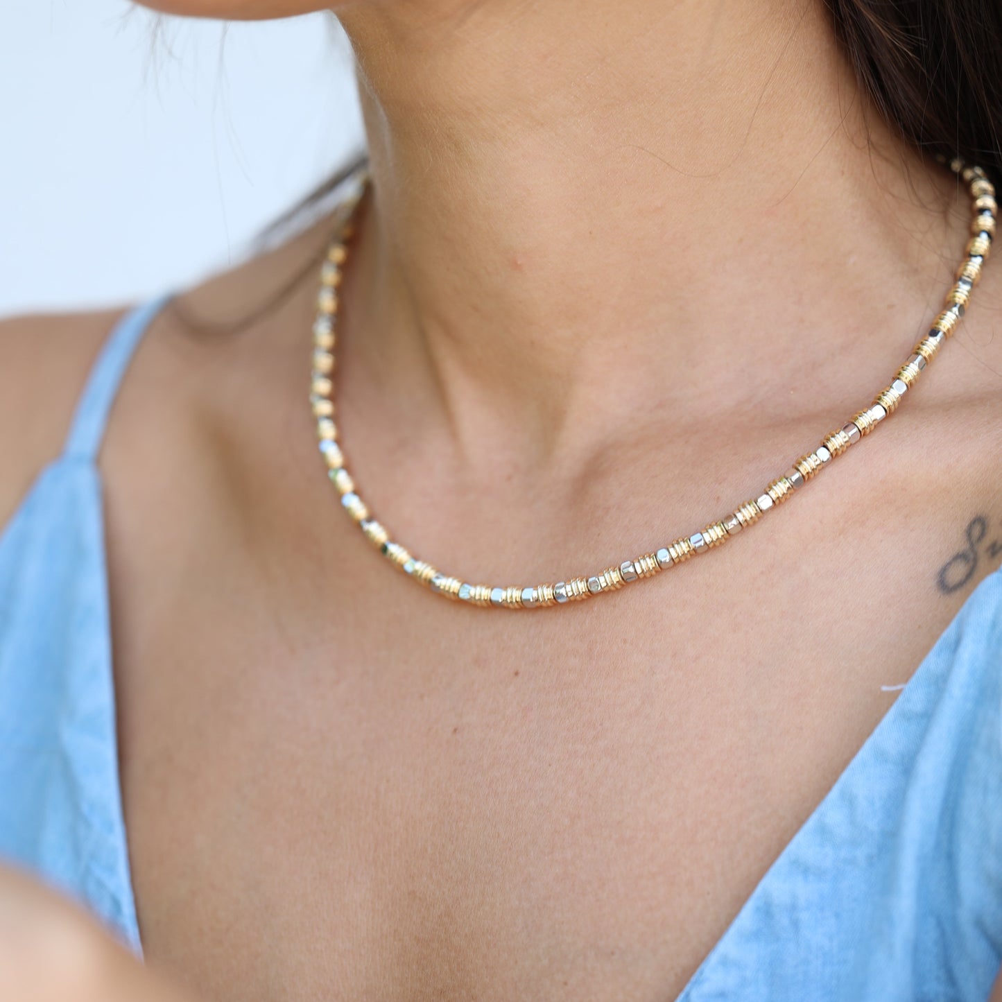 Golden Rhythm Necklace