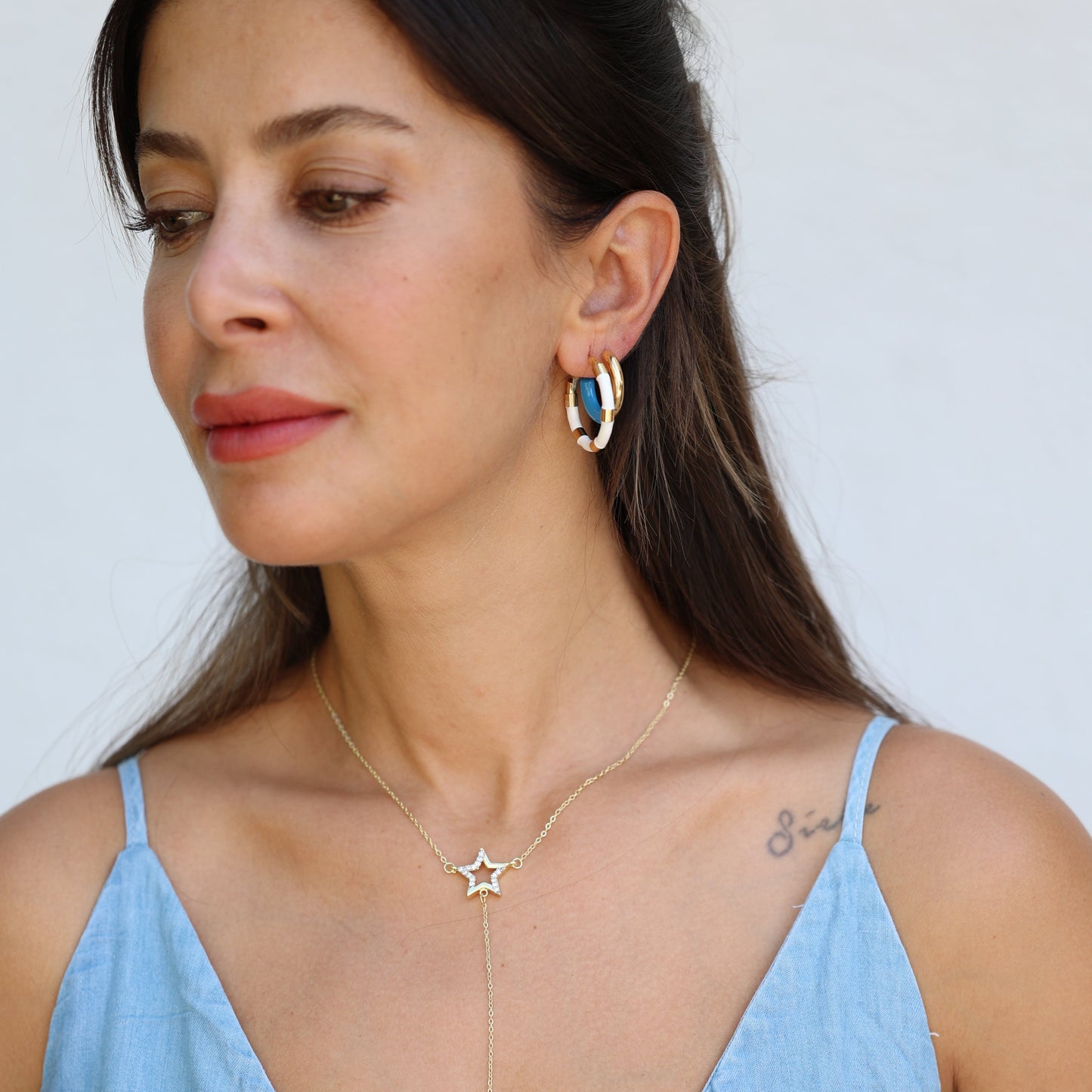 Solaris Hoop Earrings
