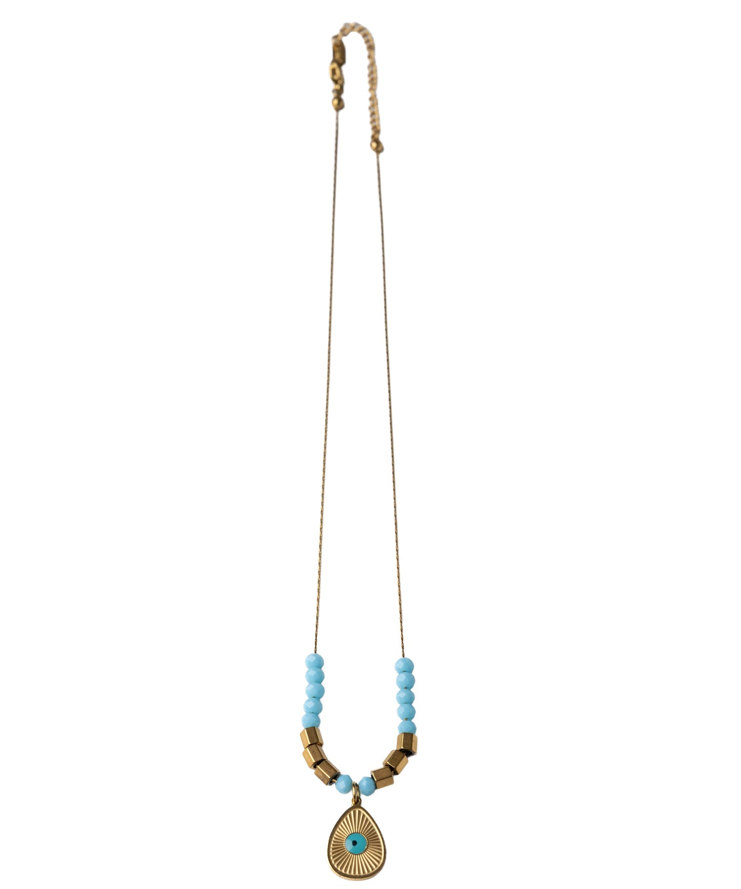 Aqua Amulet Necklace