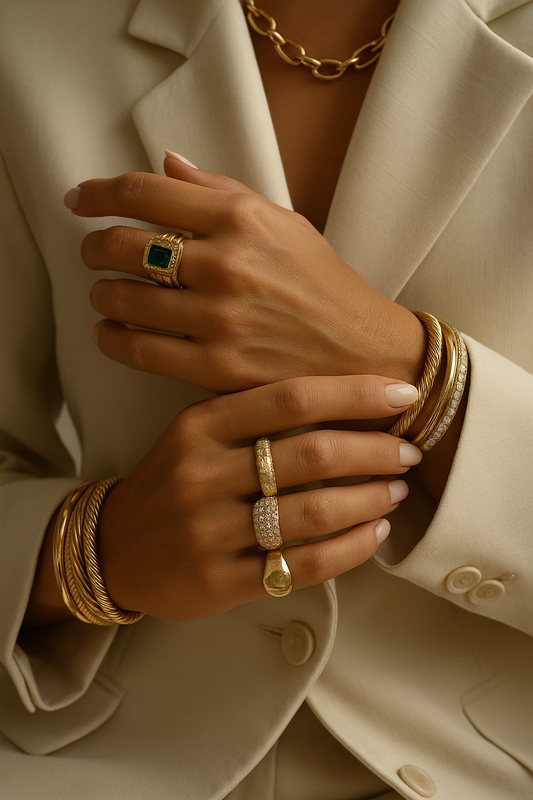 Can You Wear Bold Jewelry and Still Look Elegant? Absolutely.