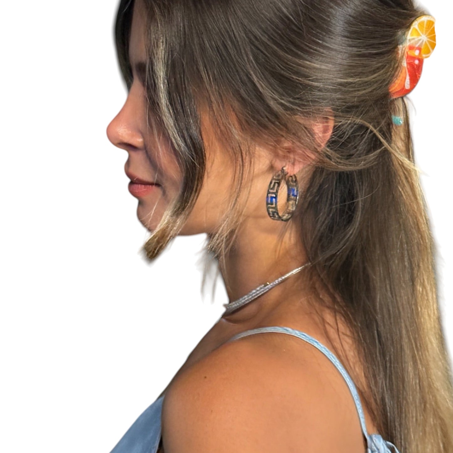 Maze Hoop Earrings