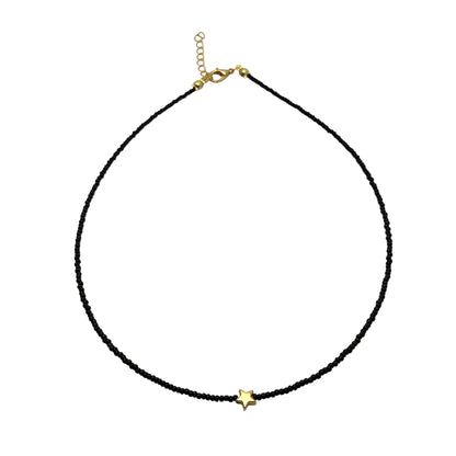 MiniDot Beaded Necklace