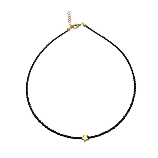 MiniDot Beaded Necklace