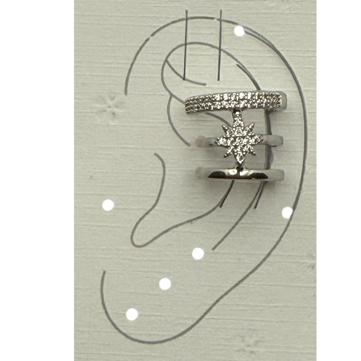 Stellar Cuff Earring